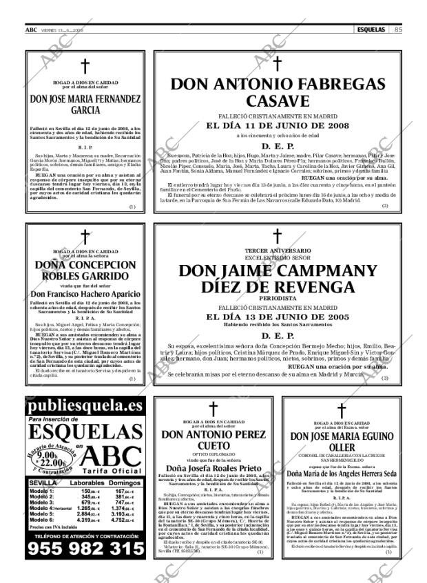 ABC SEVILLA 13-06-2008 página 85