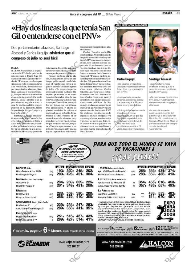 ABC SEVILLA 14-06-2008 página 45