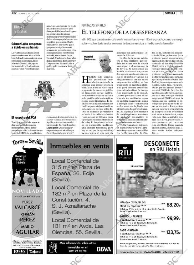 ABC SEVILLA 15-06-2008 página 21