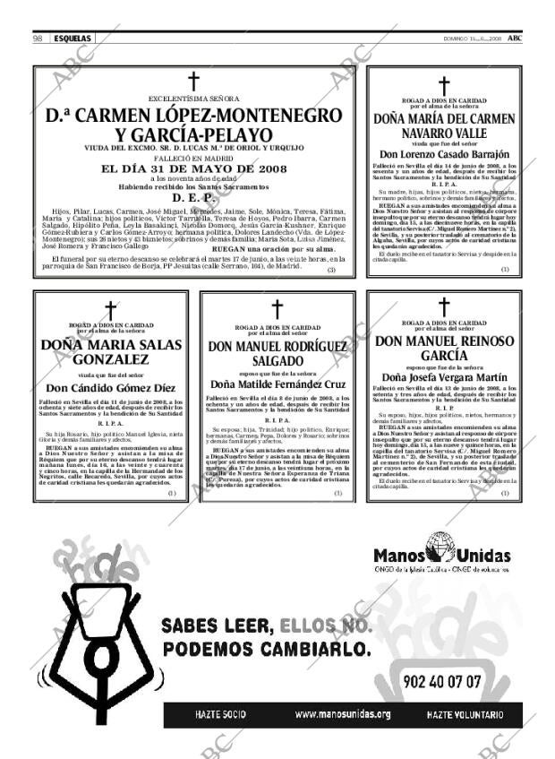 ABC SEVILLA 15-06-2008 página 98