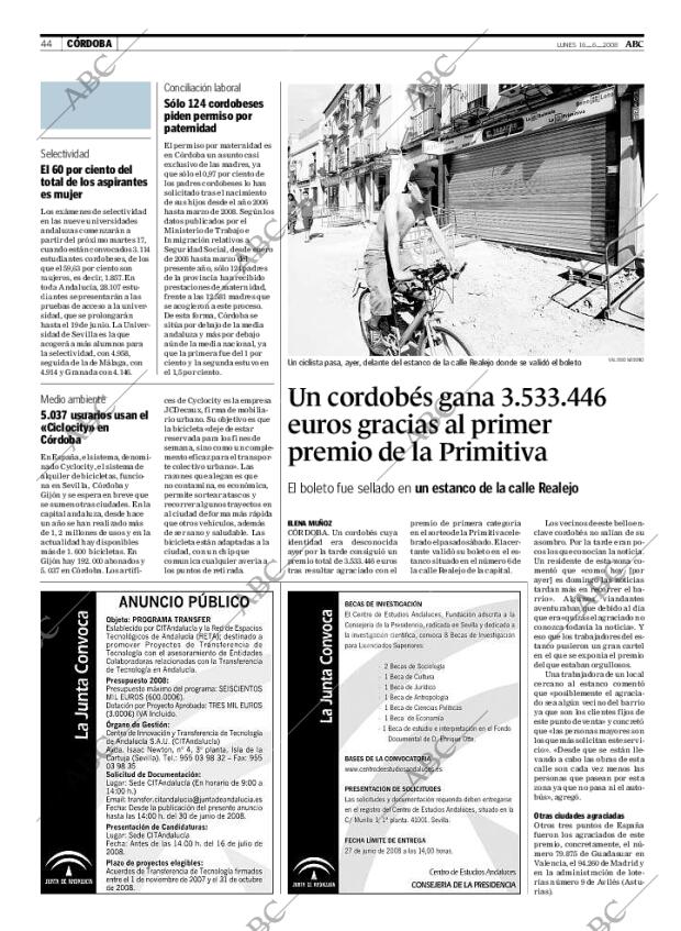 ABC CORDOBA 16-06-2008 página 44