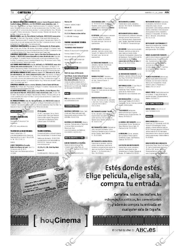 ABC SEVILLA 17-06-2008 página 78