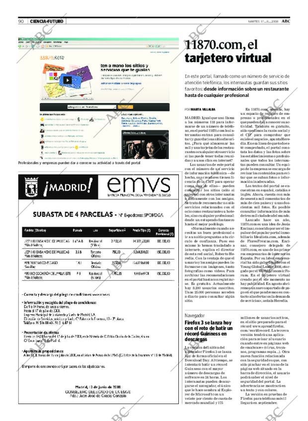 ABC SEVILLA 17-06-2008 página 90