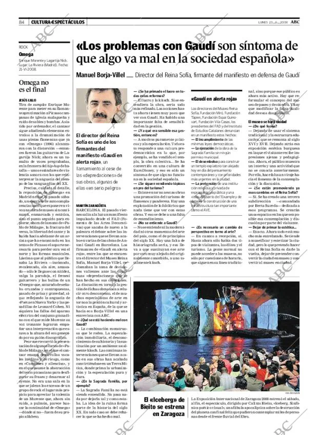 ABC MADRID 23-06-2008 página 84