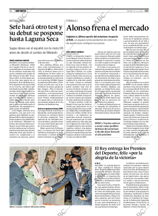 ABC MADRID 24-06-2008 página 94
