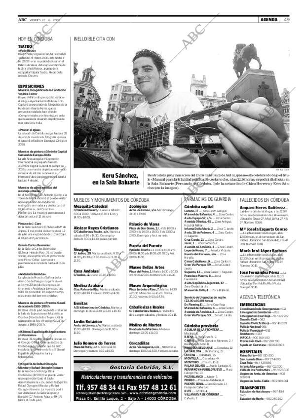 ABC CORDOBA 27-06-2008 página 49