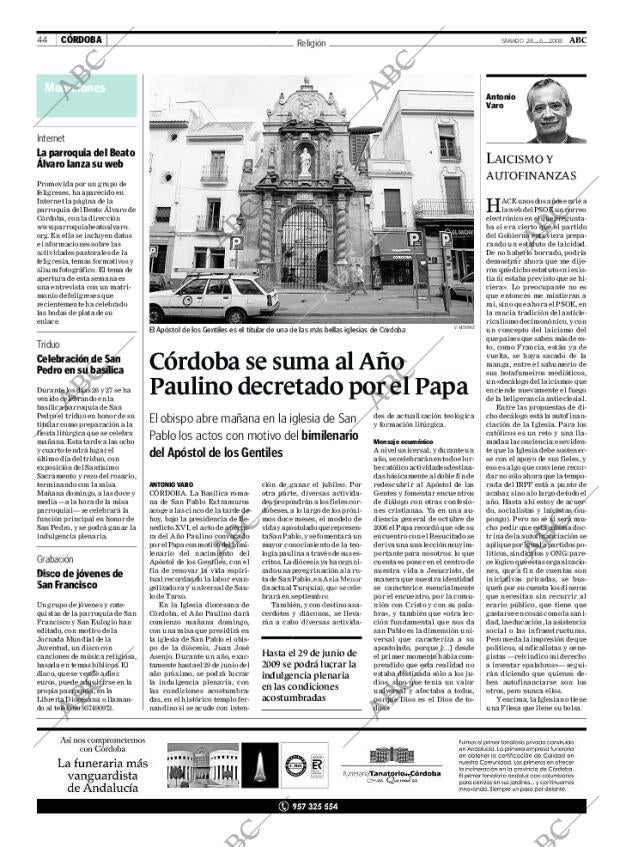 ABC CORDOBA 28-06-2008 página 44