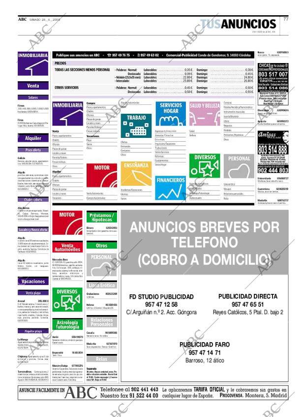 ABC CORDOBA 28-06-2008 página 89