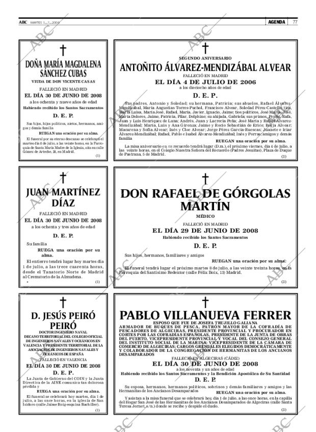 ABC MADRID 01-07-2008 página 77