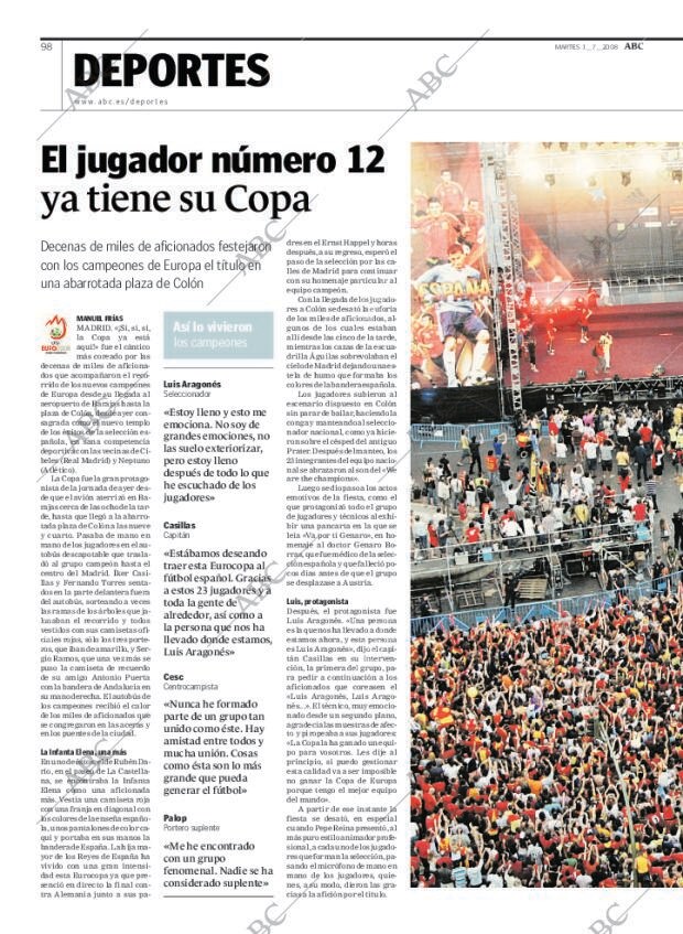 ABC MADRID 01-07-2008 página 98