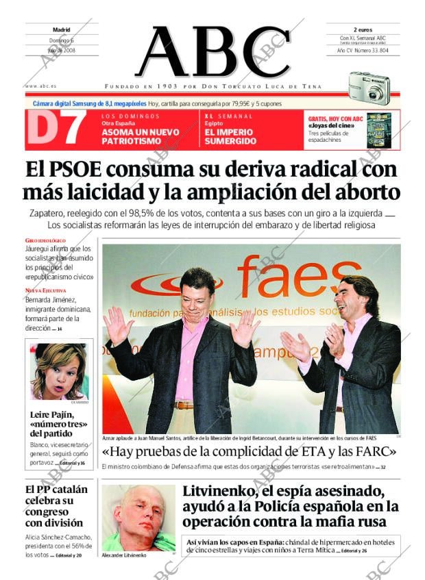 ABC MADRID 06-07-2008 página 1