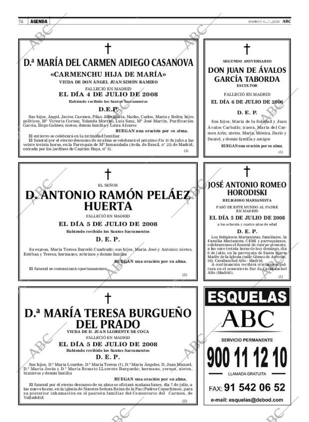 ABC MADRID 06-07-2008 página 74