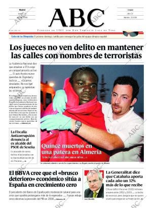ABC MADRID 10-07-2008 página 1