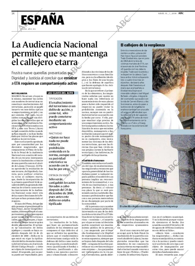 ABC MADRID 10-07-2008 página 14