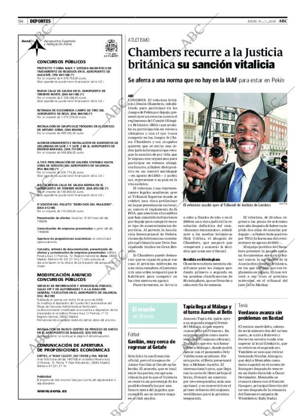 ABC MADRID 10-07-2008 página 94
