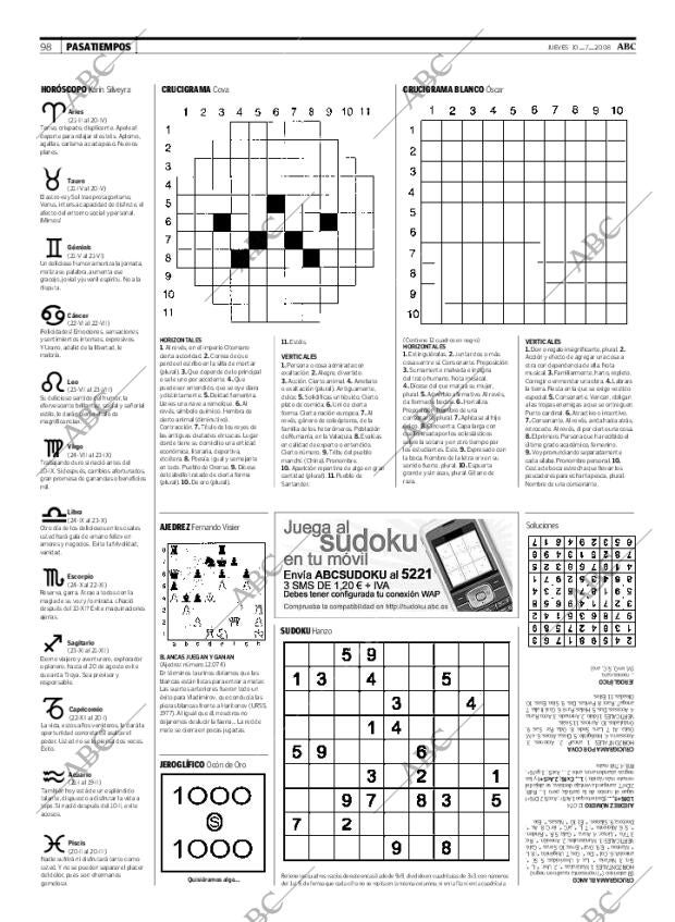 ABC MADRID 10-07-2008 página 98