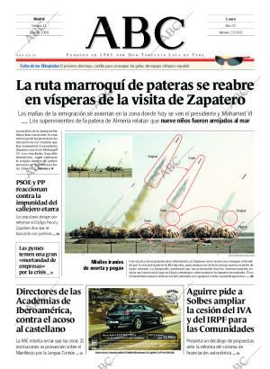ABC MADRID 11-07-2008 página 1