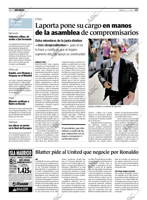 ABC MADRID 11-07-2008 página 100