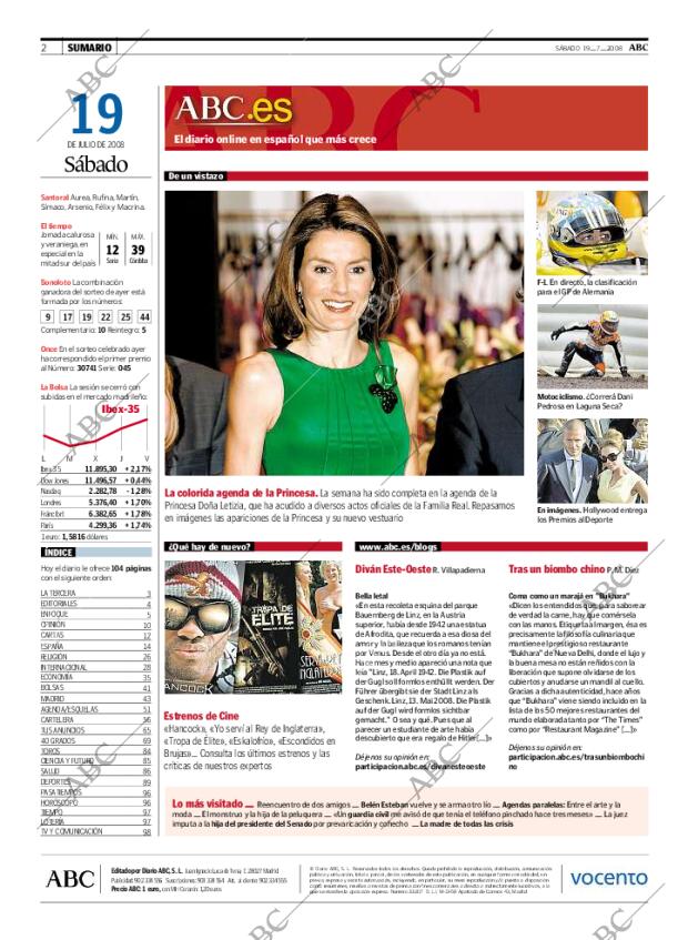 ABC MADRID 19-07-2008 página 2