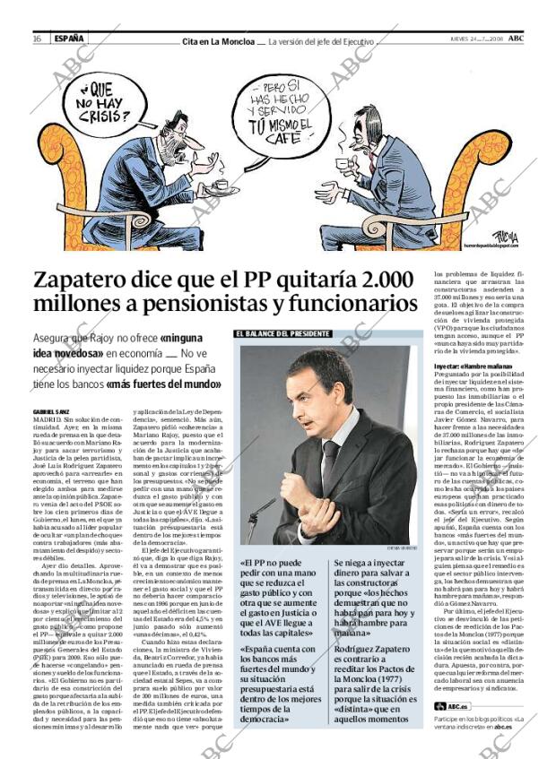 ABC MADRID 24-07-2008 página 16