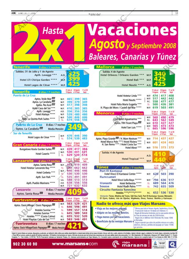 ABC MADRID 28-07-2008 página 13