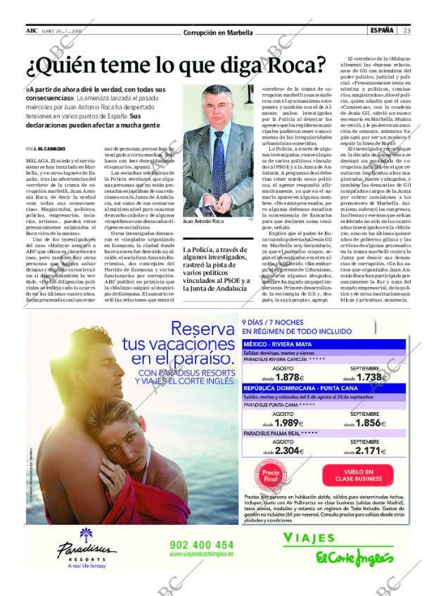 ABC MADRID 28-07-2008 página 23