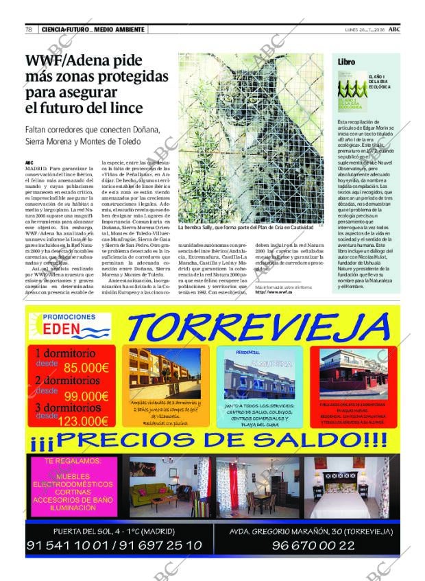 ABC MADRID 28-07-2008 página 78