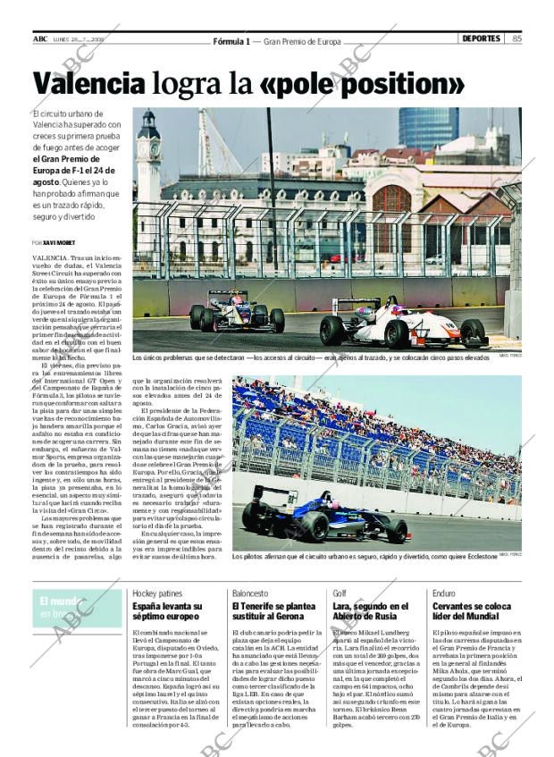 ABC MADRID 28-07-2008 página 85