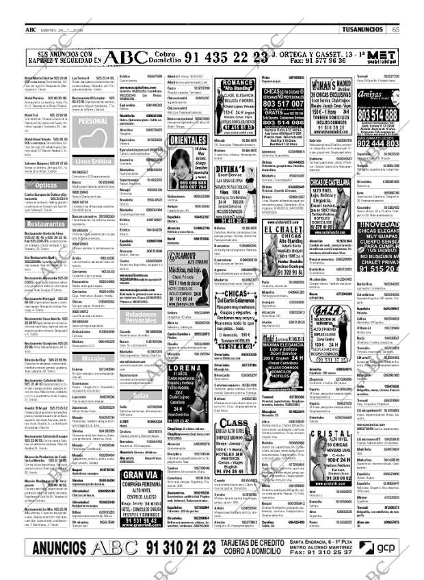 ABC MADRID 29-07-2008 página 65