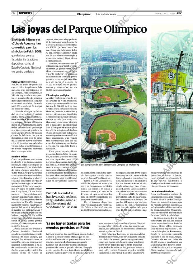 ABC MADRID 29-07-2008 página 86