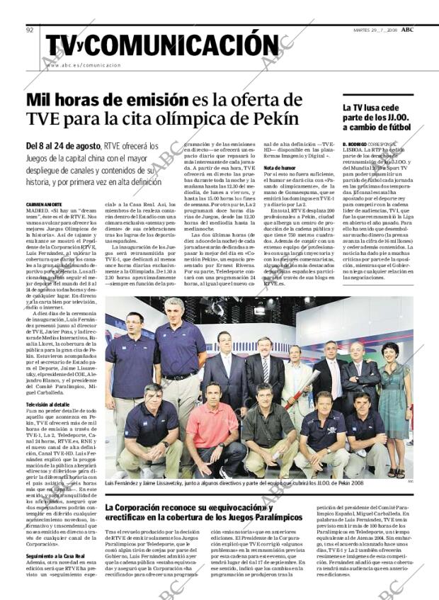 ABC MADRID 29-07-2008 página 92