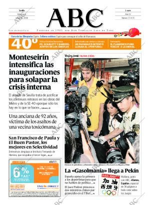 ABC SEVILLA 06-08-2008 página 1