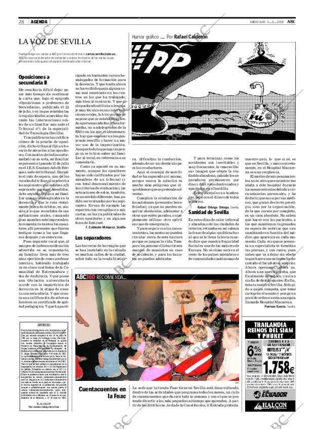 ABC SEVILLA 06-08-2008 página 28