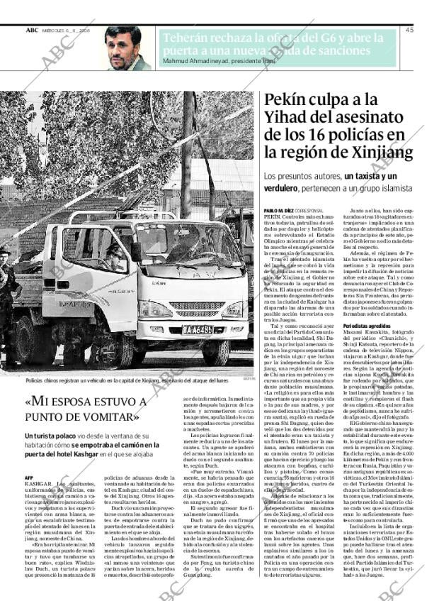 ABC SEVILLA 06-08-2008 página 45