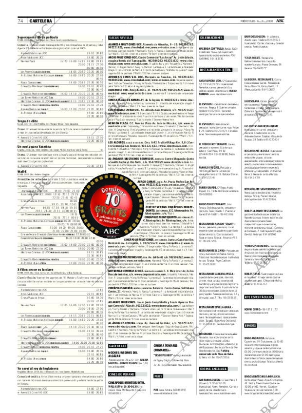 ABC SEVILLA 06-08-2008 página 74