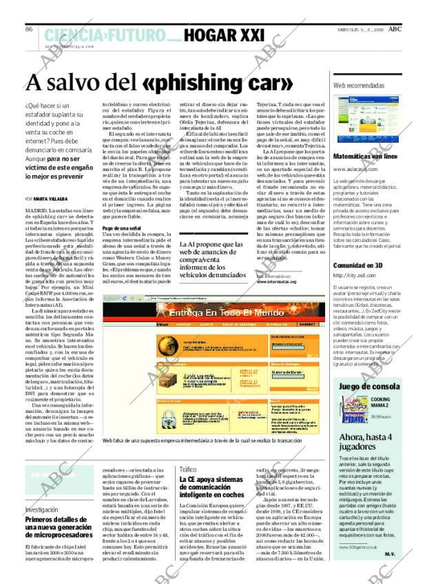 ABC SEVILLA 06-08-2008 página 86