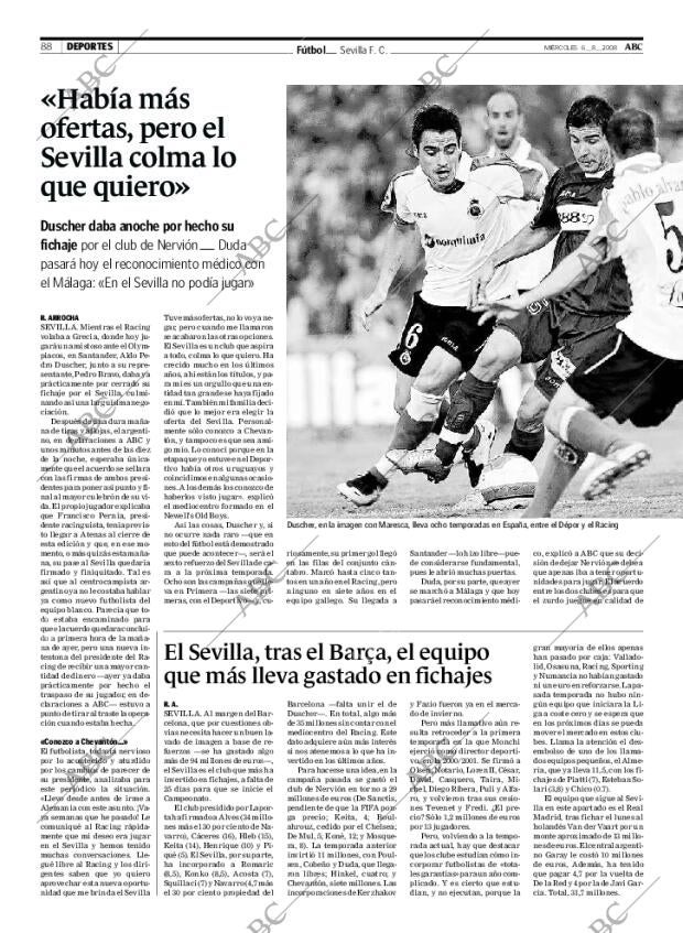 ABC SEVILLA 06-08-2008 página 88