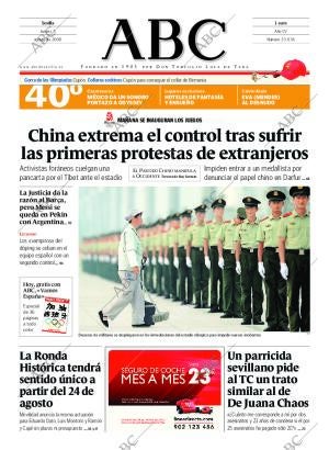 ABC SEVILLA 07-08-2008 página 1