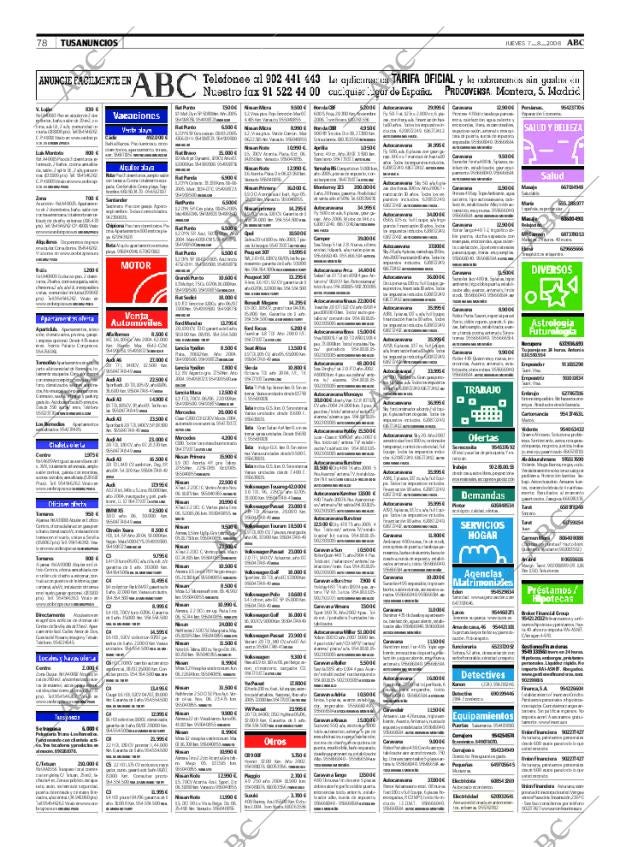 ABC SEVILLA 07-08-2008 página 78