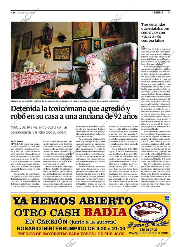 ABC SEVILLA 09-08-2008 página 23