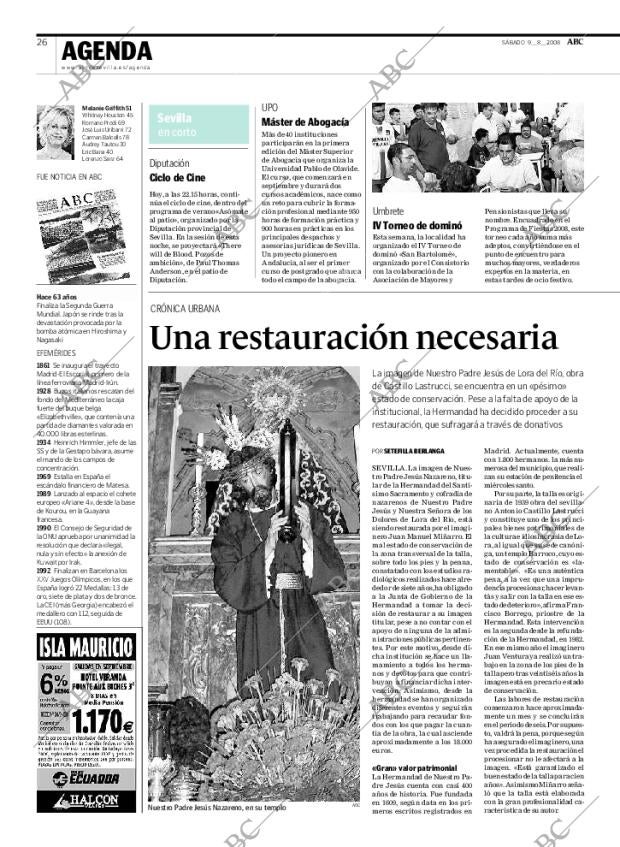 ABC SEVILLA 09-08-2008 página 26