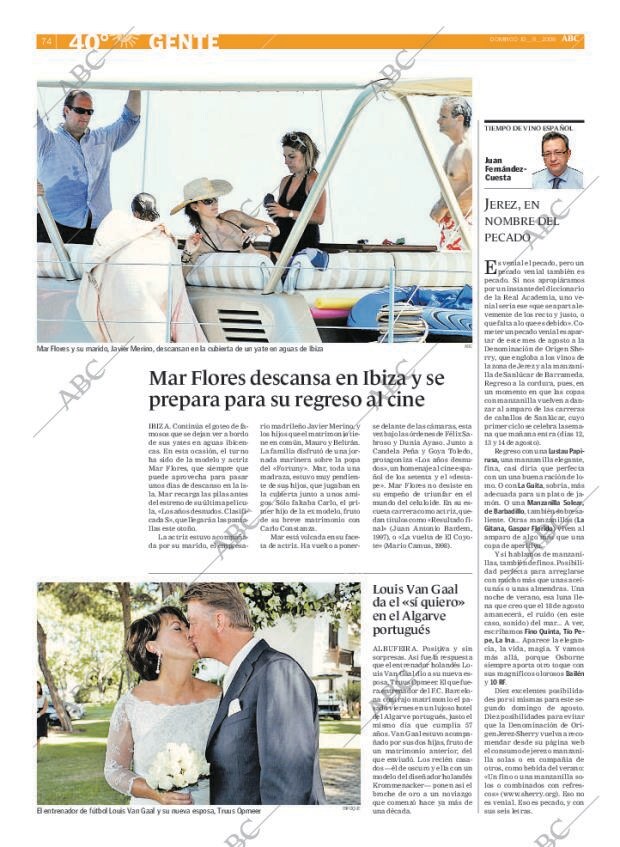ABC MADRID 10-08-2008 página 74