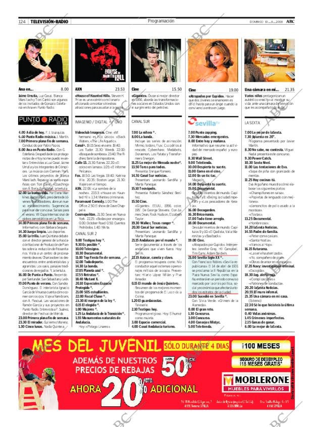 ABC SEVILLA 10-08-2008 página 124