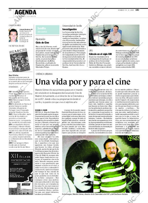 ABC SEVILLA 10-08-2008 página 28