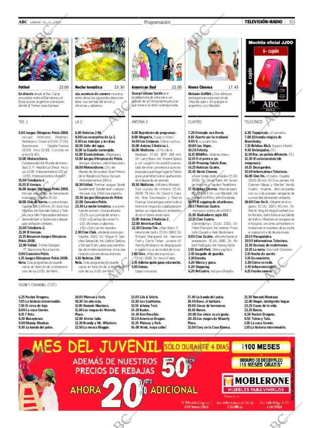 ABC SEVILLA 16-08-2008 página 111