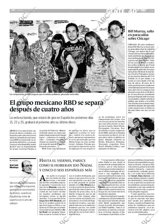 ABC SEVILLA 17-08-2008 página 77