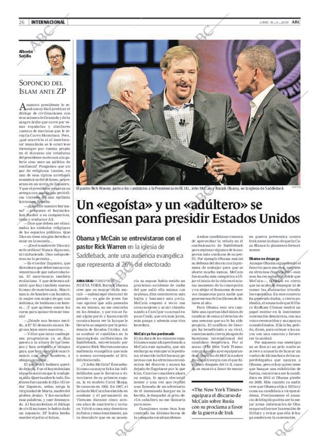 ABC MADRID 18-08-2008 página 26