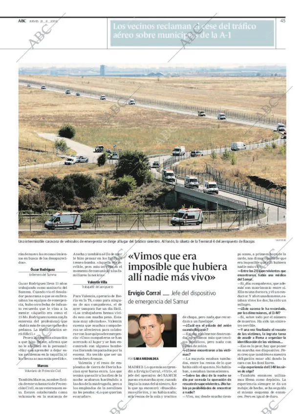 ABC MADRID 21-08-2008 página 45