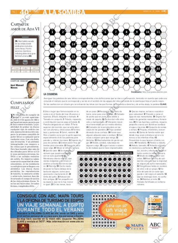 ABC MADRID 21-08-2008 página 76