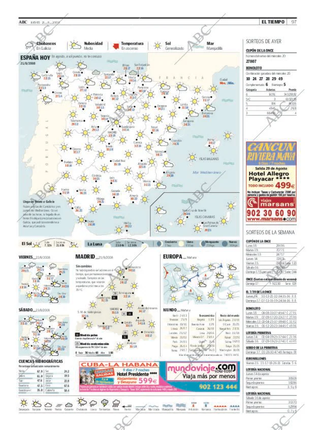 ABC MADRID 21-08-2008 página 97